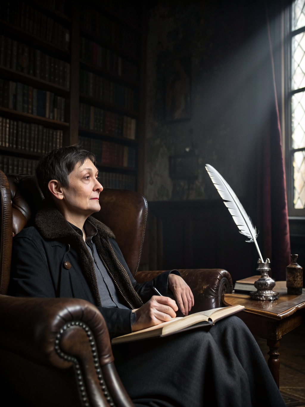 Portrait of Claire Fontaine